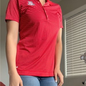 U of A women’s athletic fit polo shirt